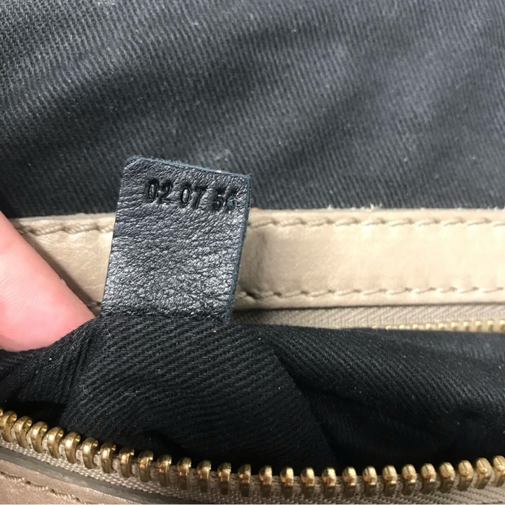 Chloe Quilted Bay Black large satchel handbag. - Picture 7 of 8